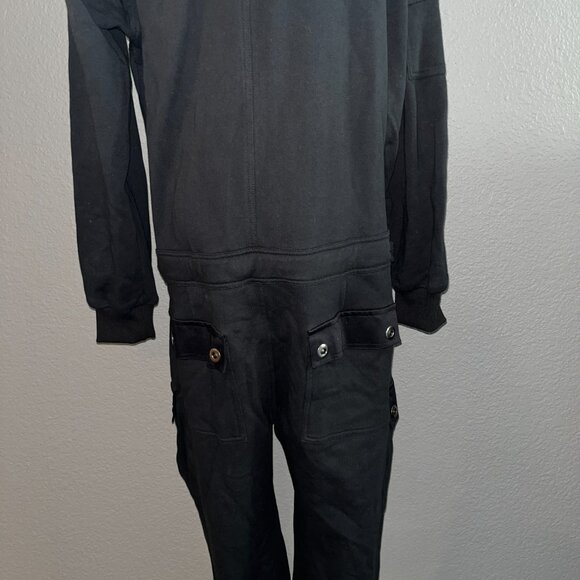Jonny Cota Fleece Hooded Jumpsuit Long Sleeve - Cutting Edge Streetwear - EUC- S - Picture 7 of 16